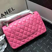 Chanel Lambskin Leather 25cm Flap With Gold Hardware - 2