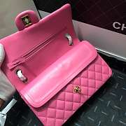 Chanel Lambskin Leather 25cm Flap With Gold Hardware - 3