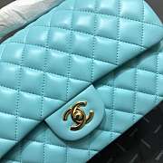 Chanel Lambskin Leather Flap With Gold Hardware 25cm  - 6