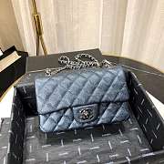 Chanel Caviar Leather 20cm Flap With Silver Hardware  - 1