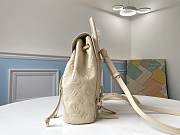 LOUIS VUITTON MONTSOURIS BACKPACK CREAM - 2