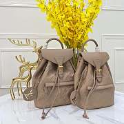 LOUIS VUITTON MONTSOURIS BACKPACK Tourterelle Gray - 1