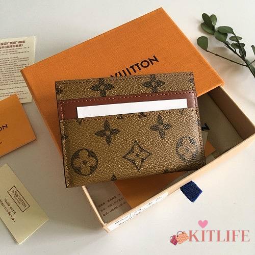 LOUIS VUITTON BANDOULIERE 50DOUBLE CARD HOLDER 01 - 1