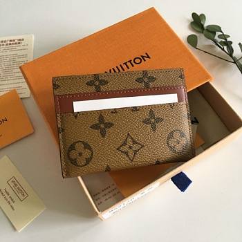 LOUIS VUITTON BANDOULIERE 50DOUBLE CARD HOLDER 01