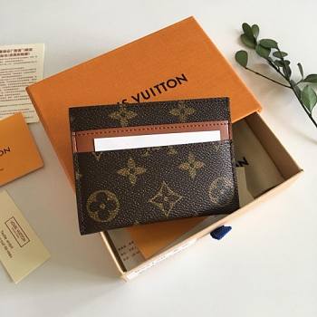 LOUIS VUITTON BANDOULIERE 50DOUBLE CARD HOLDER 02