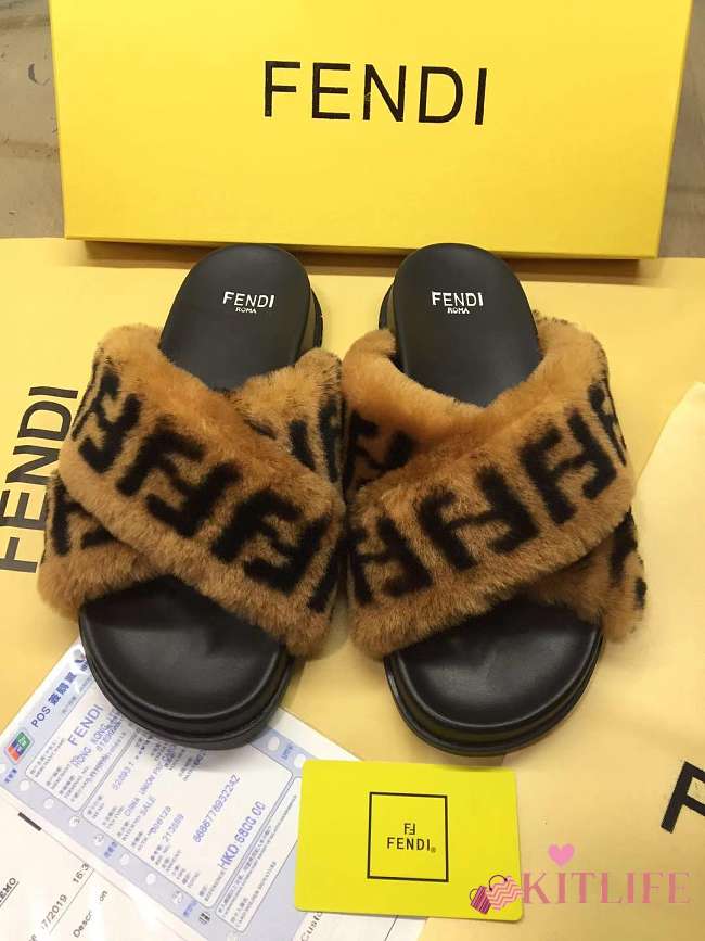 Forubags-5 Fendi Slippers - 1