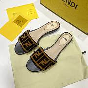 Forubags-21 Fendi Flat Slippers - 5