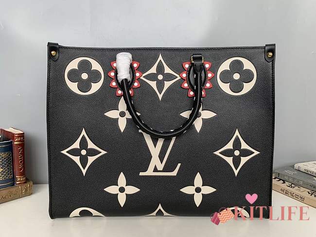 LV CRAFTY BLACK ONTHEGO GM M45373 - 1