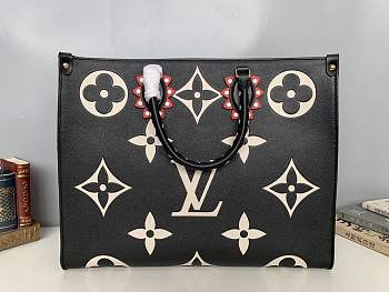 LV CRAFTY BLACK ONTHEGO GM M45373