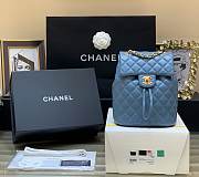 Chanel urban spirit backpack blue - 1