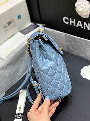 Chanel urban spirit backpack blue - 3