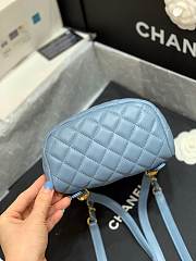 Chanel urban spirit backpack blue - 4