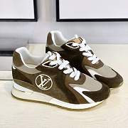 LV 1A6445 RUN AWAY SNEAKER Khaki Green - 1