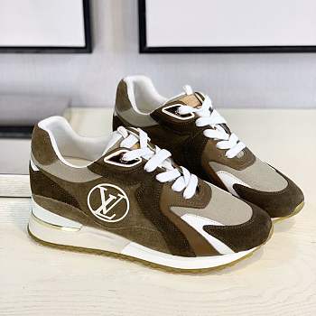 LV 1A6445 RUN AWAY SNEAKER Khaki Green