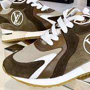 LV 1A6445 RUN AWAY SNEAKER Khaki Green - 6