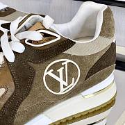 LV 1A6445 RUN AWAY SNEAKER Khaki Green - 4