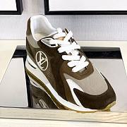 LV 1A6445 RUN AWAY SNEAKER Khaki Green - 3