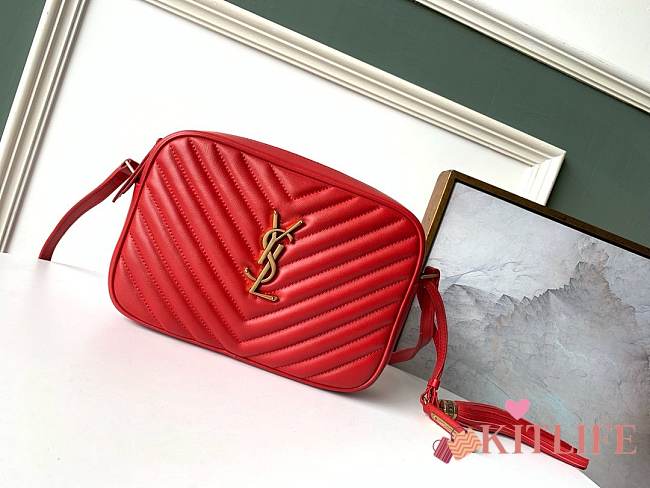 Forubags Saint Laurent Camera Bag Red - 1