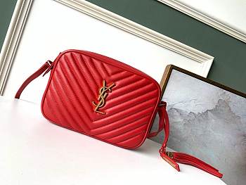 Forubags Saint Laurent Camera Bag Red