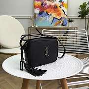 Forubags YSL Black Canvas Camera Bag  - 4