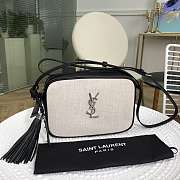 Forubags YSL Black Canvas Camera Bag 23CM - 1