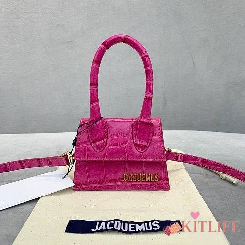 Jacquemus Purple Red Mini Bag - kitlife.ru
