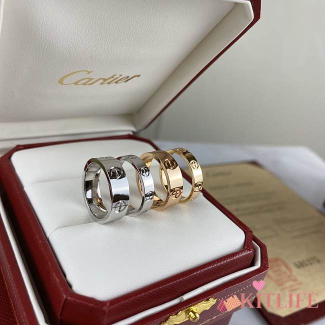 Cartier Rings(Silver,Gold Color for men or women) - 1