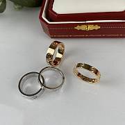 Cartier Rings(Silver,Gold Color for men or women) - 5