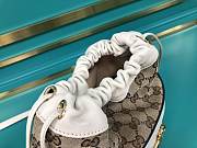 Gucci 1955 Cream White Horsebit Bucket Bag - 4