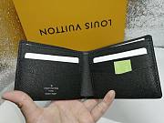 Louis Vuitton Supreme Black Pocket Wallet - 3