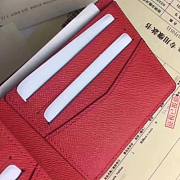 Louis Vuitton Supreme Red Pocket Wallet - 4