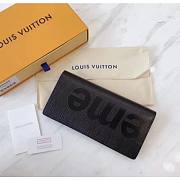 Louis Vuitton Black Supreme Wallet - 5