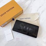 Louis Vuitton Black Supreme Wallet - 6