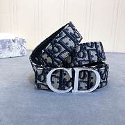 Dior Belt silver/gold/black Hardware  - 2