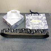 Dior Belt silver/gold/black Hardware  - 3