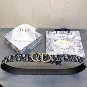 Dior Belt silver/gold/black Hardware  - 6