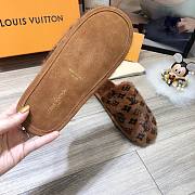 Forubags LV Brown Fur Slippers - 4