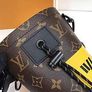 LV CHALK NANO Ｍ44631 Monogram Canvas 12.0 x 17.0 x 11.0 cm - 5