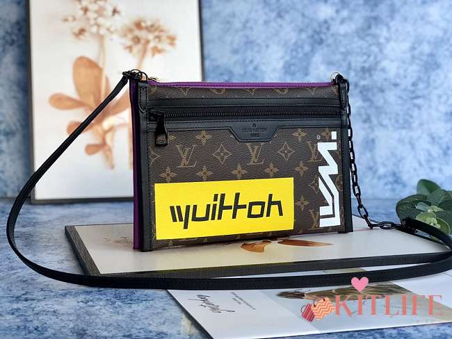 FORUBAGS LV BORSA MESSENGER PIATTA M44641  - 1