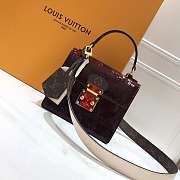 FORUBAGS LV SPRING STREET HANDBAG（Cherry red） - 1