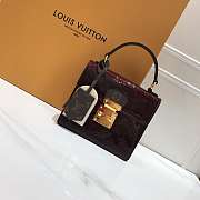 FORUBAGS LV SPRING STREET HANDBAG（Cherry red） - 6