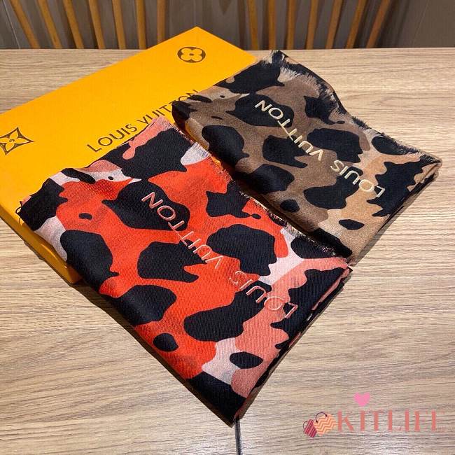 Forubags-25 Louis Vuitton Scarf Kuaile PO1132010（2 colors） - 1