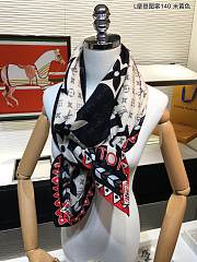 Forubags-51 Louis Vuitton shawl P1128020 - 5