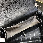 Forubags Chanel Medium Quilted Caviar Boy Bag Black Silver A13043 VS06151 - 2