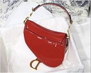 Forubags Dior Red Saddle Bag-20*16*7&26*20*7CM - 4