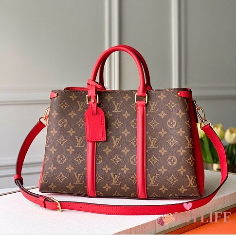 Forubags LV Monogram Red SOUFFLOT MM - 1