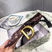 Dior Saddle Dior oblique Jacquard - 2