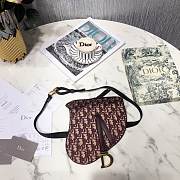 Dior Saddle Dior oblique Jacquard - 3