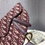 Dior Saddle Dior oblique Jacquard - 6