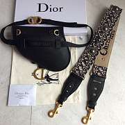 Forubags Dior Black Saddle Waist bag(with strap) - 2